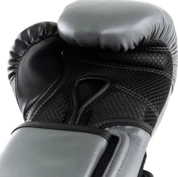 Рукавички боксерські Everlast POWERLOCK 2R TRAINING GLOVES сірі (12 унцій) P00002305