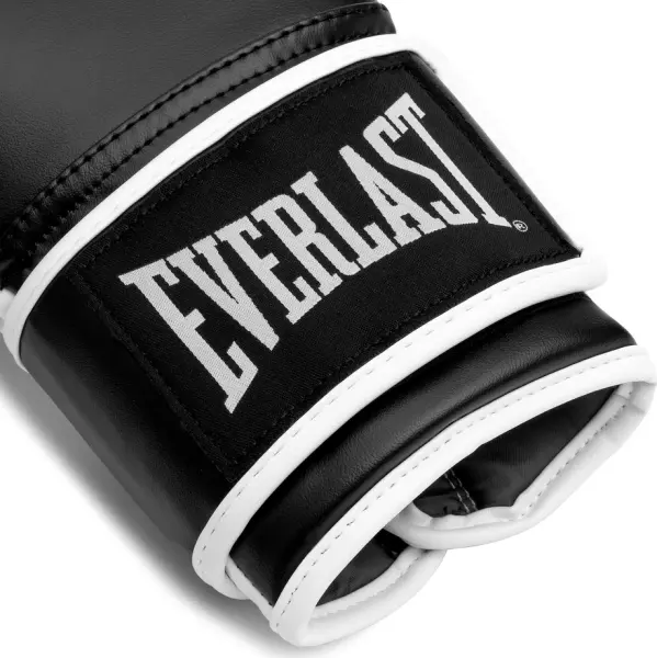 Перчатки боксерские Everlast POWERLOCK OG TRAINING GLOVES черно-белые P00004005-BK-WH