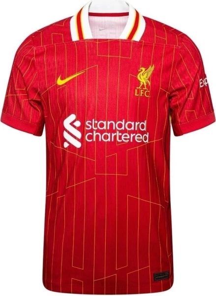 Футболка Ліверпуль (Liverpool) 2024-2025 домашня червона F0104