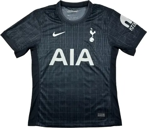 Футболка Тоттенхем (Tottenham) 2025-2026 выездная черная F0280