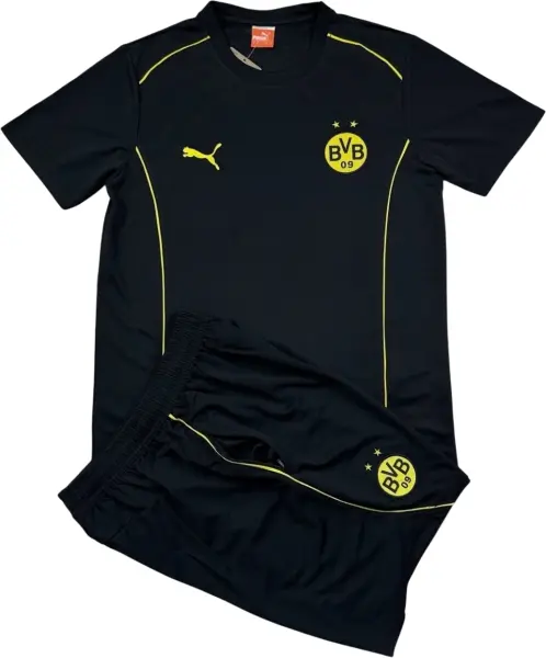 Футбольна форма Боруссія Дортмунд (Borussia Dortmund) 2025-2026 тренувальна чорно-жовта F0302