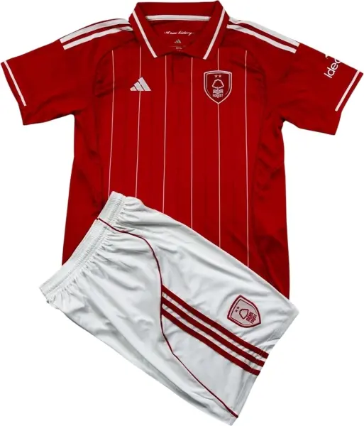 Футбольна форма Ноттінгем Форест (Nottingham Forest) 2025-2026 червоно-біла F0344