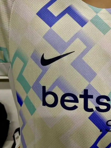 Футбольная форма детская Интер (Inter Milan) 2025-2026 выездная бело-бирюзово-синяя F0348