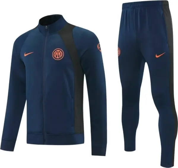 Спортивный костюм Интер (Inter Milan) 2026-2027 темно-сине-оранжевый F0607