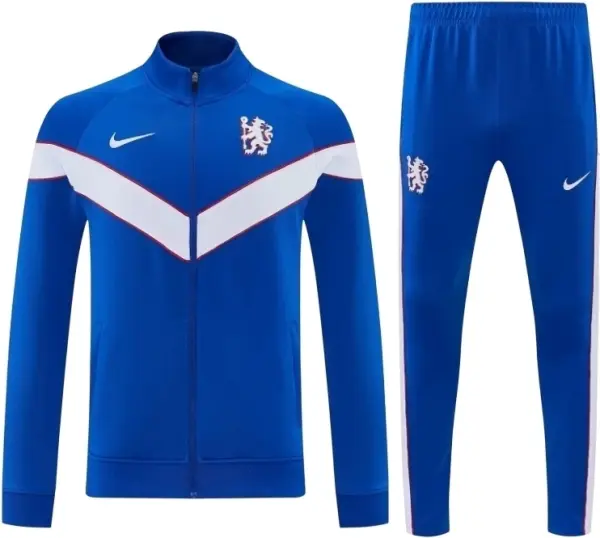 Спортивный костюм Челси (Chelsea) 2026-2027 сине-бело-красный F0616