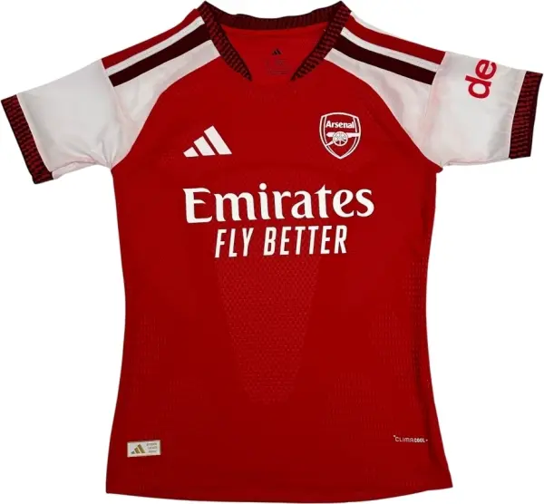 Футболка Арсенал (Arsenal) 2026-2027 домашня червоно-біло-бордова F0641