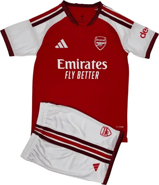 Футбольна форма Арсенал (Arsenal) 2026-2027 домашня червоно-біло-бордова F0653