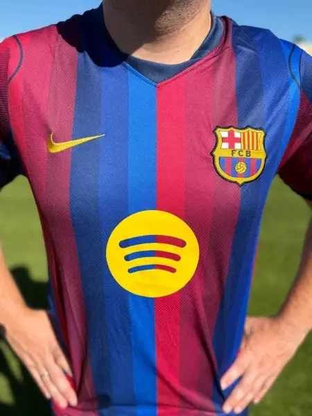 Футбольна форма Барселона (Barcelona) 2026-2027 домашня синьо-червона F0656
