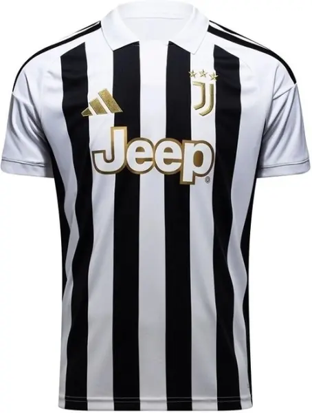 Футболка Ювентус (Juventus) 2026-2027 домашня біло-чорна F0675