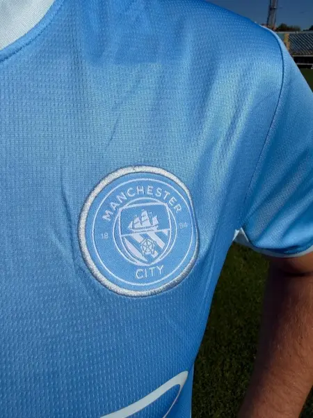 Футбольна форма Манчестер Сіті (Manchester City) 2026-2027 домашня блакитно-біла F0676