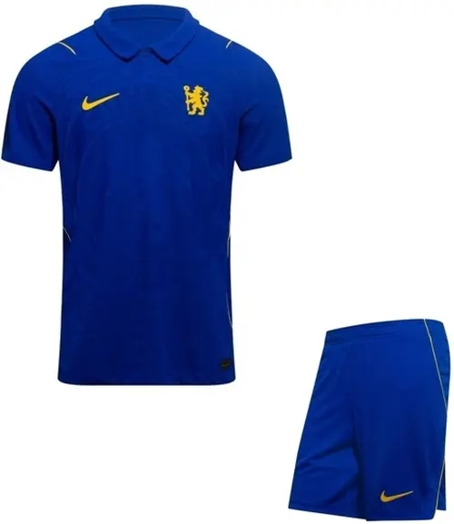 Футбольная форма детская Челси (Chelsea) 2026-2027 домашняя сине-желтая F0681