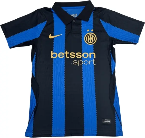 Футболка Інтер (Inter Milan) 2026-2027 домашня синьо-чорно-золота F0682