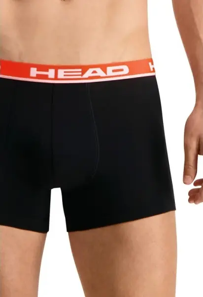 Трусы (боксерки) Head BASIC BOXER 2P серо-красные, черно-красные (2 штуки) 701202741-011