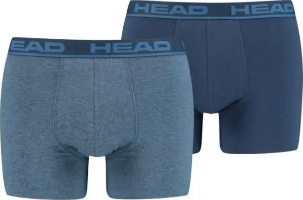 Труси (боксерки) Head BASIC BOXER 2P сині, темно-сині (2 штуки) 701202741-003