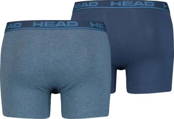 Труси (боксерки) Head BASIC BOXER 2P сині, темно-сині (2 штуки) 701202741-003