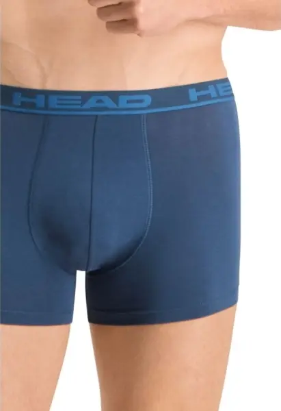 Труси (боксерки) Head BASIC BOXER 2P сині, темно-сині (2 штуки) 701202741-003