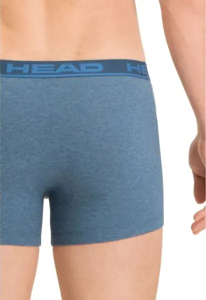 Труси (боксерки) Head BASIC BOXER 2P сині, темно-сині (2 штуки) 701202741-003