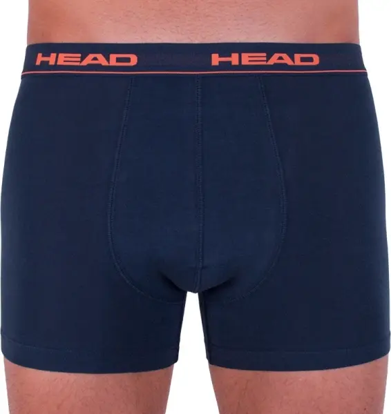 Труси (боксерки) Head BASIC BOXER 2P темно-сині, темно-синьо-помаранчеві (2 штуки) 841001001-493