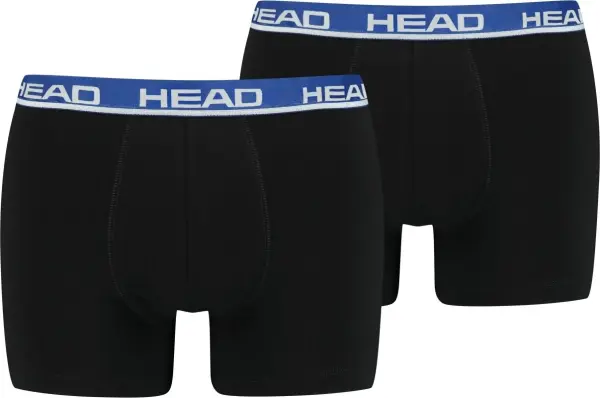 Труси (боксерки) Head BASIC BOXER 2P чорно-сині (2 штуки) 701202741-008
