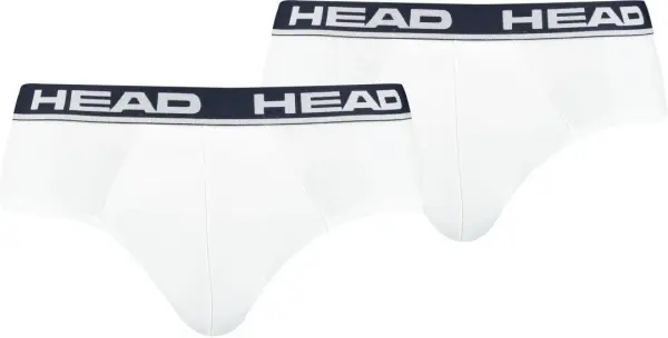 Трусы (брифы) Head BOXER BRIEF 2P бело-черные (2 штуки) 100001753-004