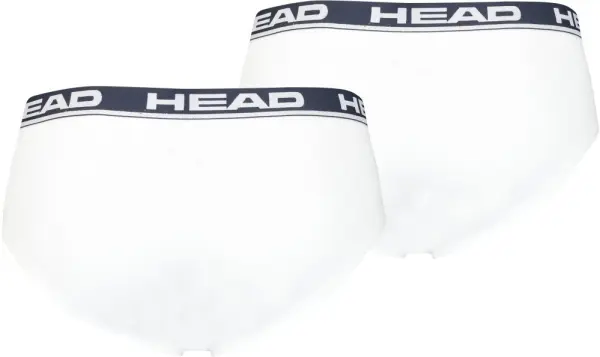 Трусы (брифы) Head BOXER BRIEF 2P бело-черные (2 штуки) 100001753-004