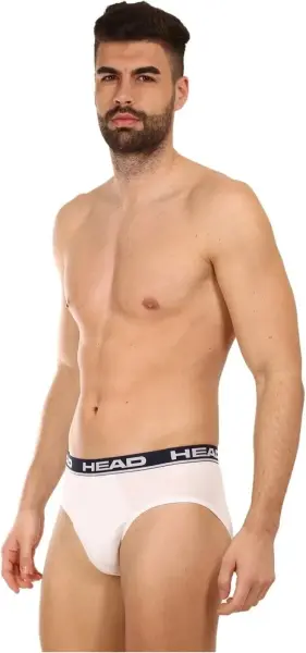 Трусы (брифы) Head BOXER BRIEF 2P бело-черные (2 штуки) 100001753-004