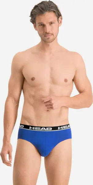 Трусы (брифы) Head BOXER BRIEF 2P сине-черные (2 штуки) 100001753-001