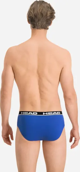 Трусы (брифы) Head BOXER BRIEF 2P сине-черные (2 штуки) 100001753-001
