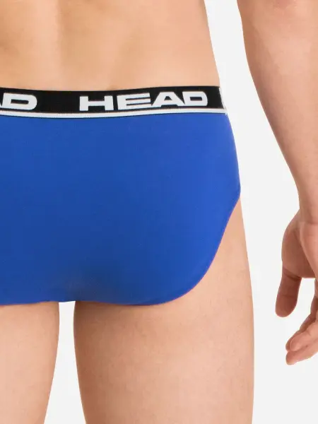 Трусы (брифы) Head BOXER BRIEF 2P сине-черные (2 штуки) 100001753-001