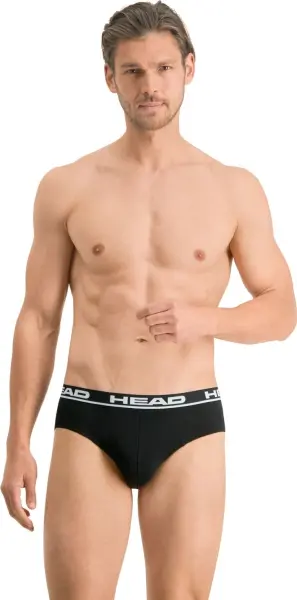 Трусы (брифы) Head BOXER BRIEF 2P черные (2 штуки) 100001753-002