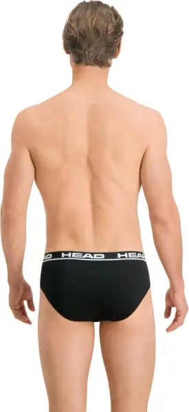 Трусы (брифы) Head BOXER BRIEF 2P черные (2 штуки) 100001753-002