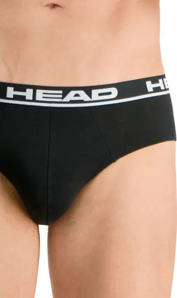 Трусы (брифы) Head BOXER BRIEF 2P черные (2 штуки) 100001753-002