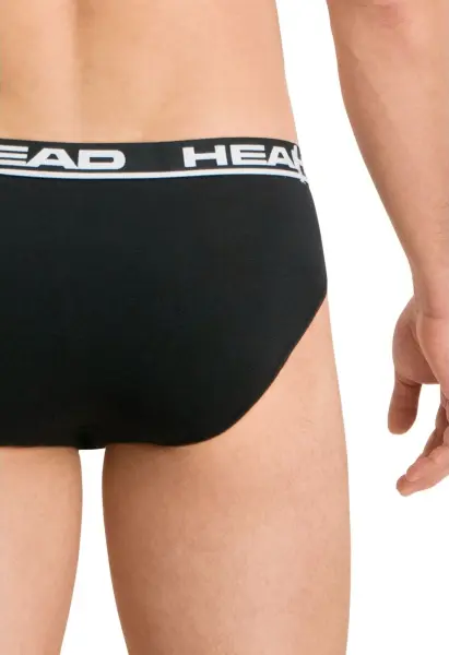 Трусы (брифы) Head BOXER BRIEF 2P черные (2 штуки) 100001753-002