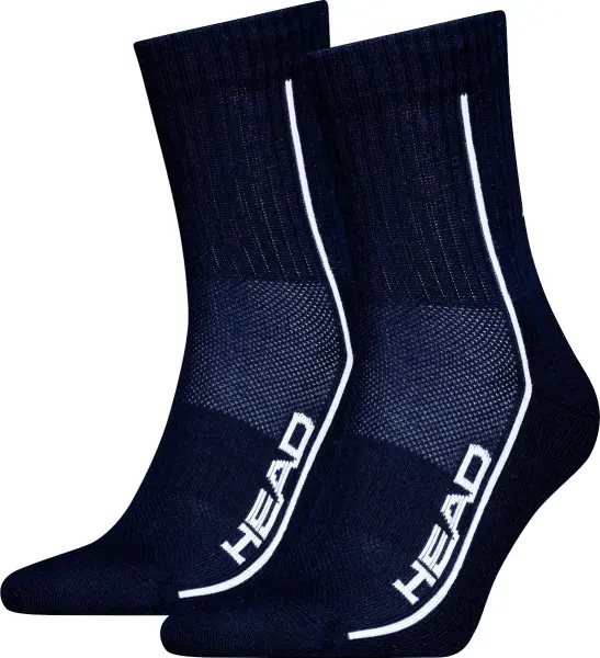 Шкарпетки Head ALL SPORTS PERFORMANCE SHORTCREW 2P темно-сині (2 пари) 701229021-003