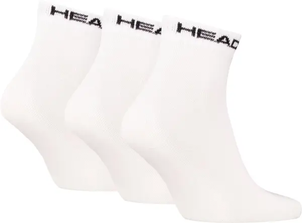 Шкарпетки Head ELEMENTS ALL SPORTS QUARTER 3P білі (3 пари) 701229010-002