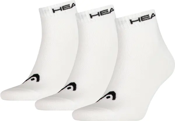 Носки Head QUARTER 3P UNISEX белые (3 пары) 761011001-300