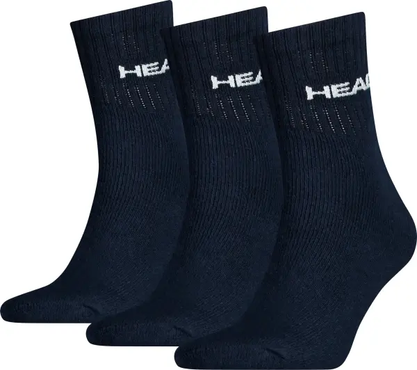 Шкарпетки Head SHORT CREW 3PPK UNISEX темно-сині (3 пари) 771026001-321
