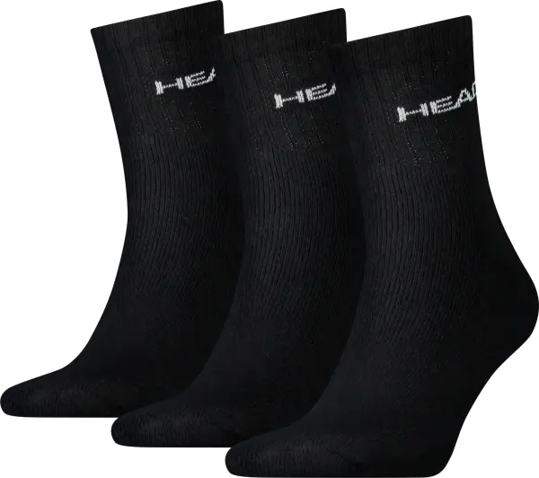 Шкарпетки Head SHORT CREW 3PPK UNISEX чорні (3 пари) 771026001-200