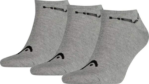 Шкарпетки Head SNEAKER 3P UNISEX сірі (3 пари) 761010001-400