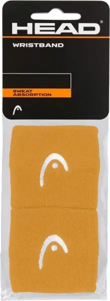 Напульсники Head WRISTBAND 2.5" желтые (2 штуки) 285-050 bn