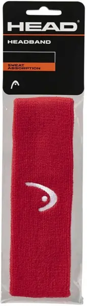 Повязка на голову Head HEADBAND красная 285-080 rd