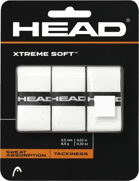 Обмотка для ракеток Head XTREMESOFT OVERGRIP біла (3 штуки) 285-104 white