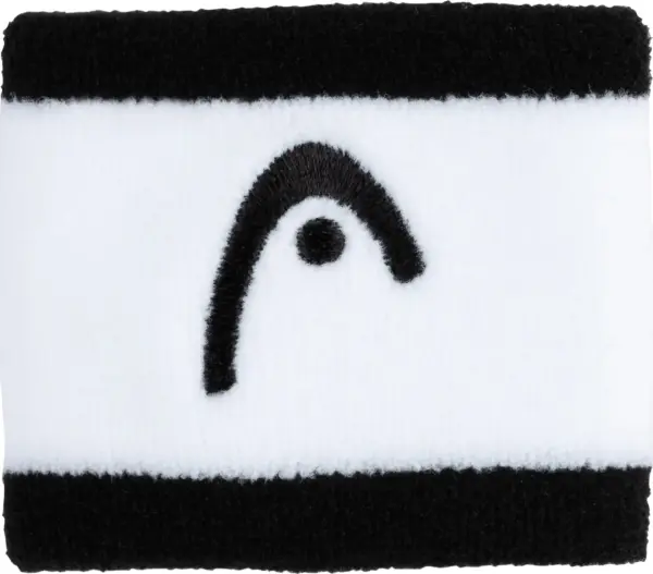 Напульсники Head WRISTBAND STRIPED 2.5" чорно-білі (2 штуки) 285865 bkwh
