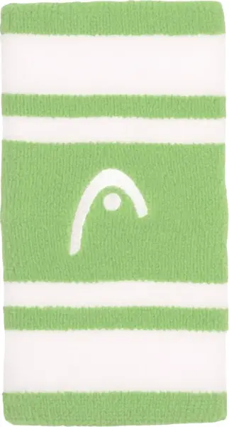 Напульсники Head WRISTBAND STRIPED 5" салатово-білі (2 штуки) 285875 CEWH