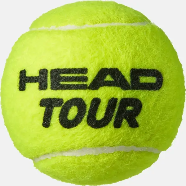 Набір м'ячів для тенісу Head TOUR 4 жовтий (4 штуки) 570704-570714