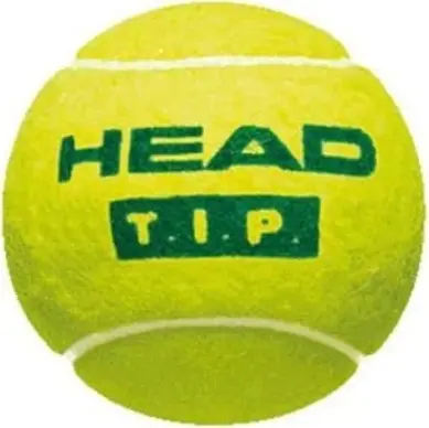 Набор мячей для тенниса детский Head TIP GREEN 3 желто-зеленый (3 штуки) 578133