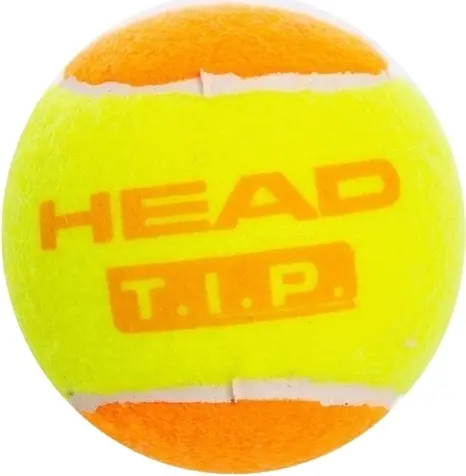 Мяч для тенниса детский Head TIP ORANGE желто-оранжевый (поштучно) 578270-1