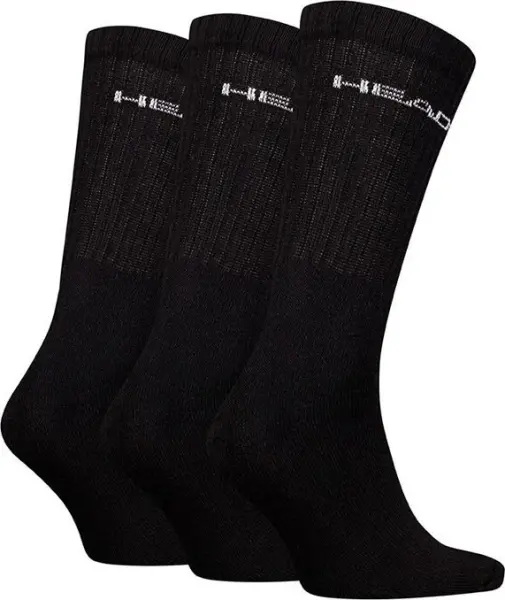 Шкарпетки Head ELEMENTS ALL SPORTS CREW 3P чорні (3 пари) 701229008-001