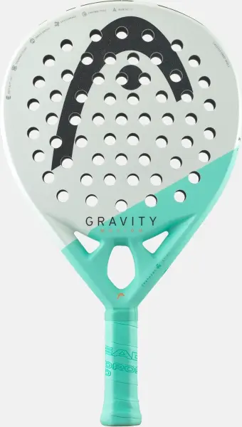 Ракетка для падл-тенісу Head GRAVITY MOTION біло-бірюзова 224014