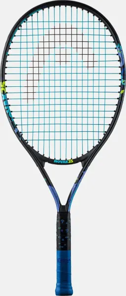 Ракетка для тенниса детская Head NOVAK 25 черно-сине-лимонная 235004